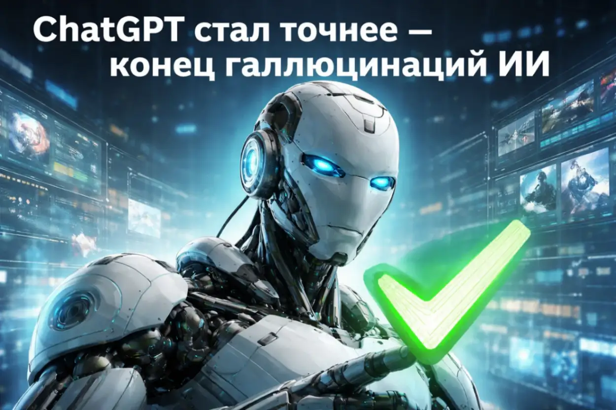 Chat GPT стал точнее: конец галлюцинаций ИИ